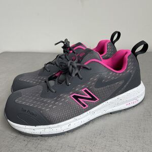 New Balance Women's Steel Toe Work Sneakers Industrial Safety Shoes Gray 9.5 M